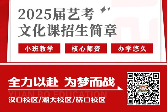 武汉远博教育2025届艺考文化课