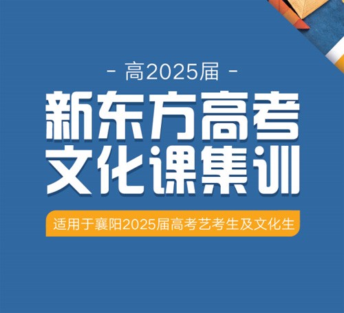 25届襄阳新东方艺考文化课培训班