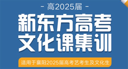 襄阳新东方高考艺考文化课集训班